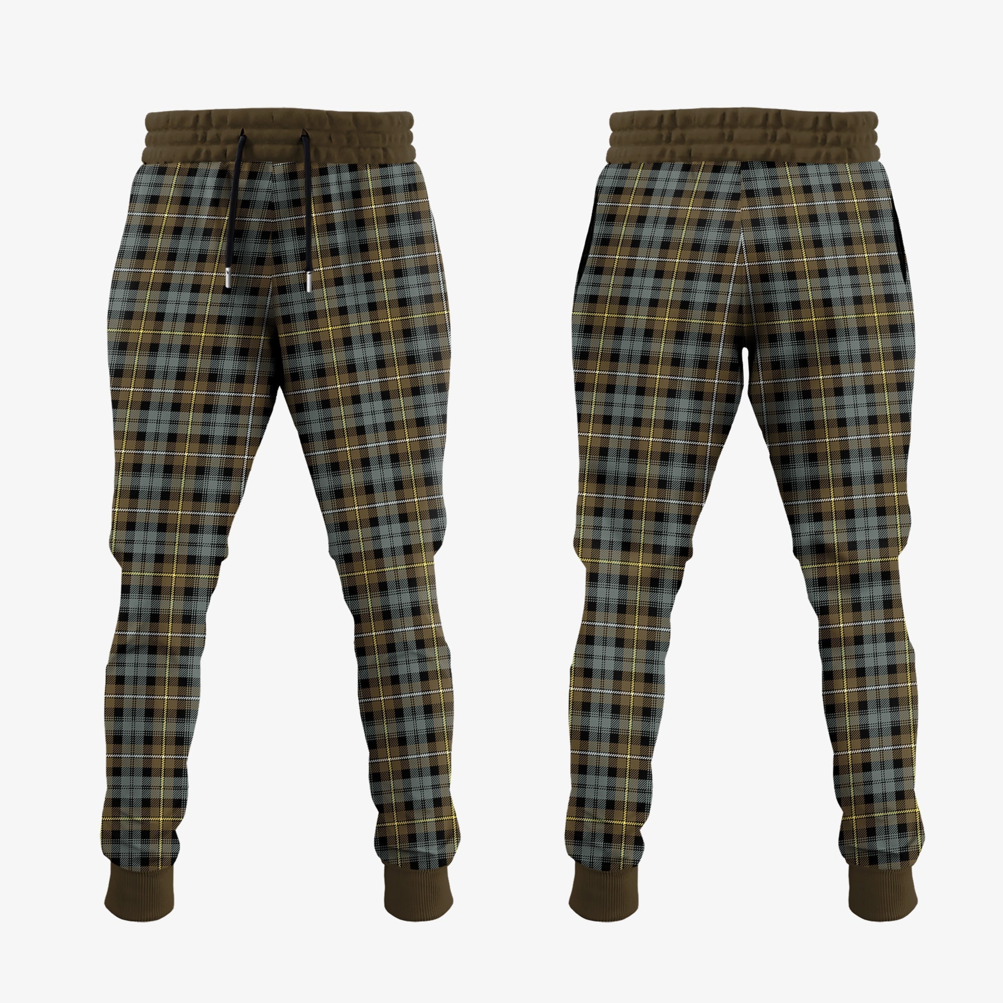 Clan Campbell Argyll Weathered Tartan Crest Jogger Sweatpants NF27 Clan Campbell Tartan Today   
