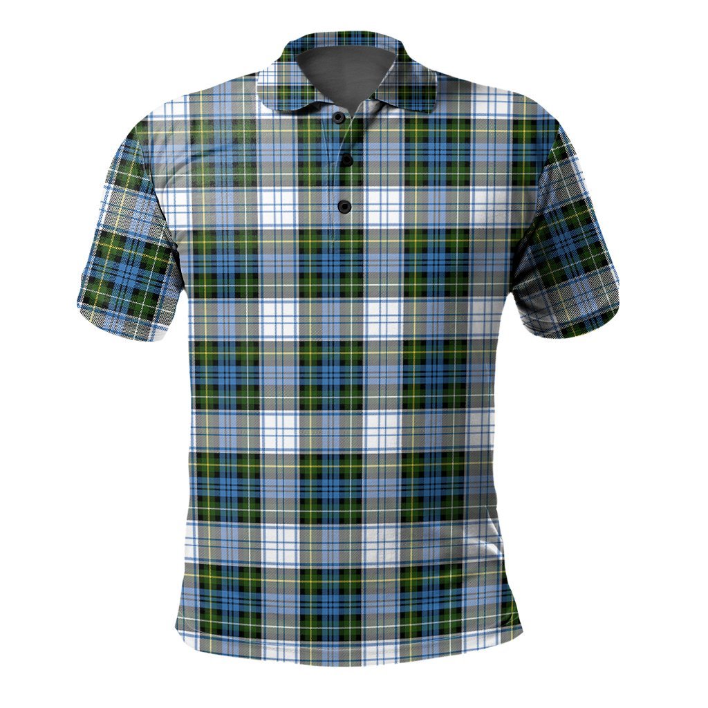 Clan Campbell Dress 01 Tartan Polo Shirt VE37 Campbell Dress 01 Tartan Tartan Polo   