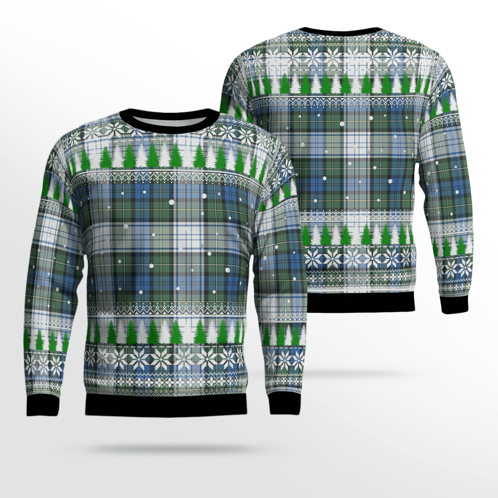 Clan Campbell Dress Ancient Tartan Christmas Ugly Sweater SC98 Campbell Dress Ancient Tartan Tartan Ugly Sweater   