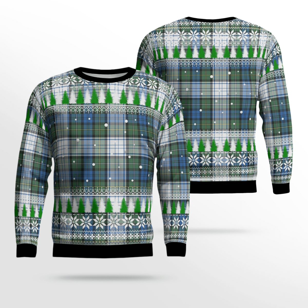 Clan Campbell Dress Ancient Tartan Christmas Ugly Sweater SC98 Campbell Dress Ancient Tartan Tartan Ugly Sweater   