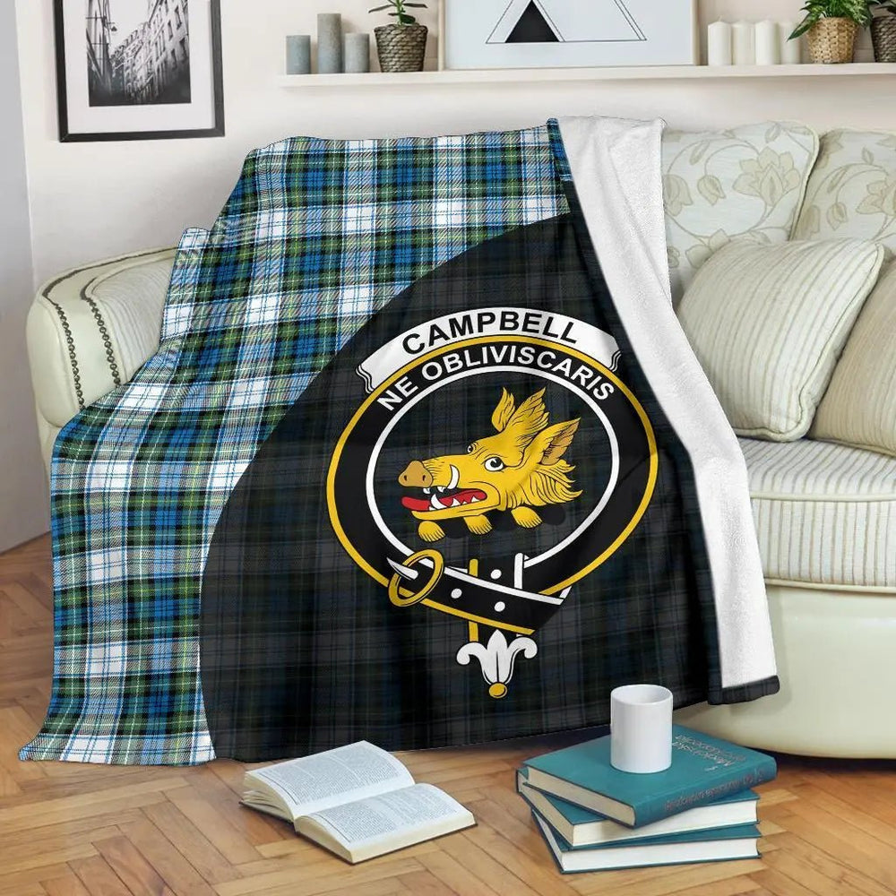 Clan Campbell Dress Ancient Tartan Crest Blanket Wave Style LI65 Clan Campbell Tartan Today   