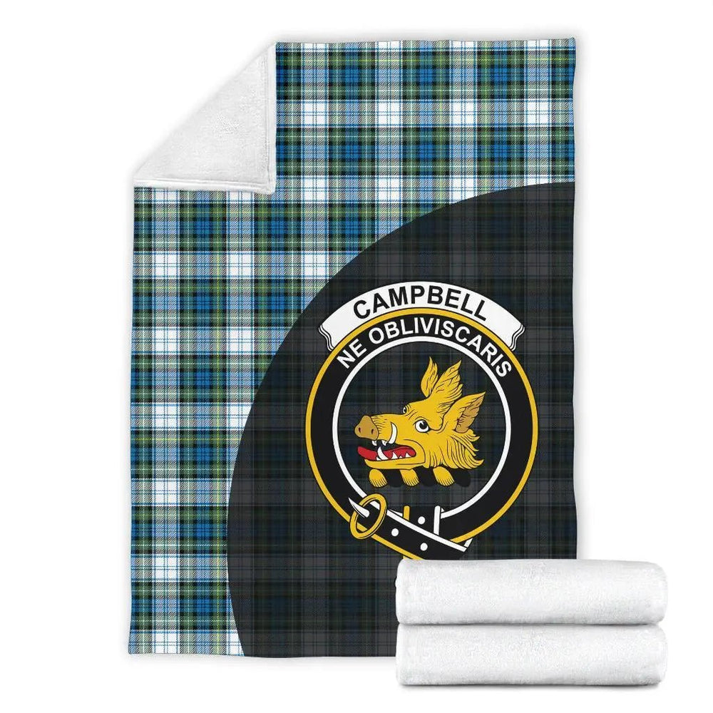 Clan Campbell Dress Ancient Tartan Crest Blanket Wave Style LI65 Clan Campbell Tartan Today   