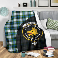 Clan Campbell Dress Tartan Crest Blanket Wave Style WX83 Clan Campbell Tartan Today   