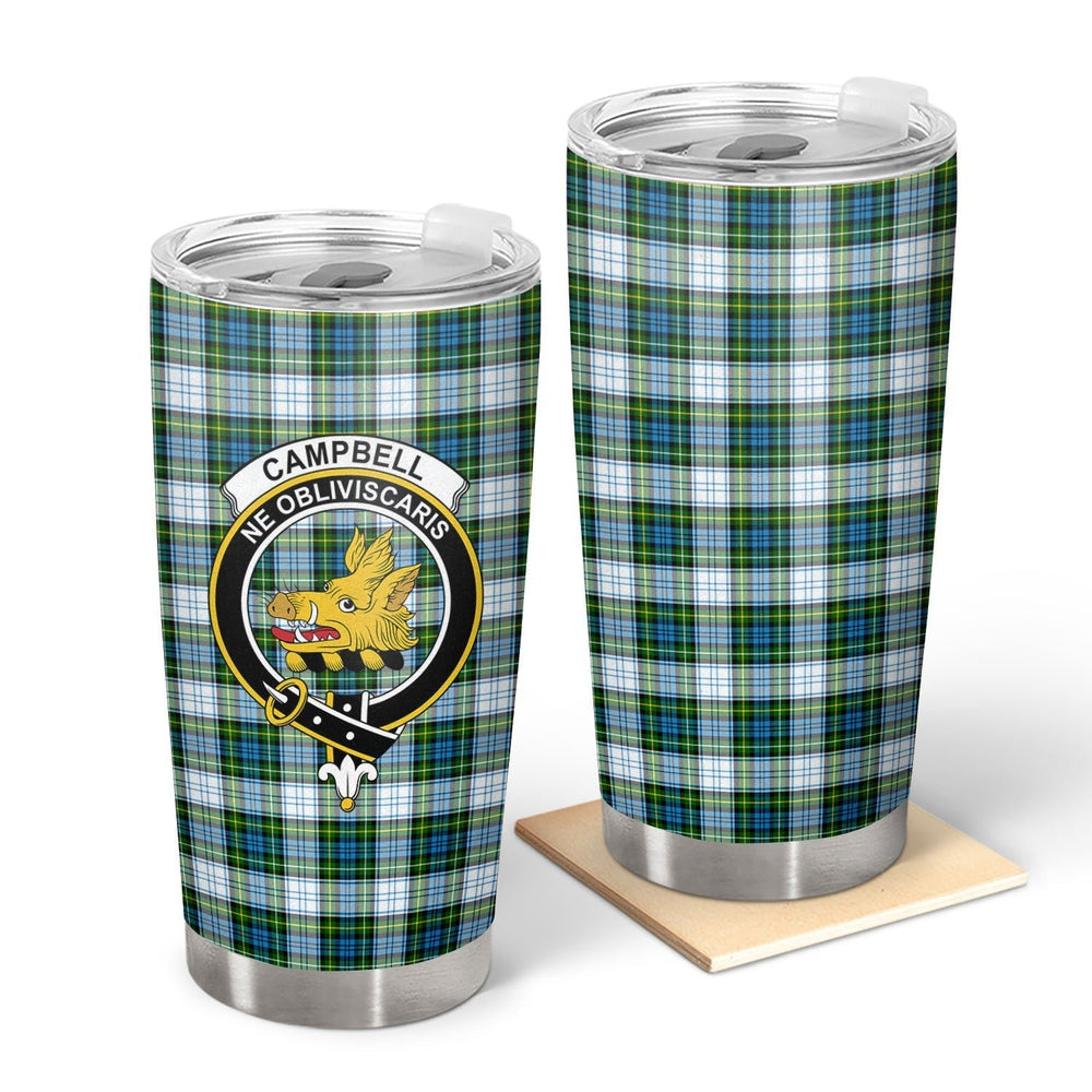 Clan Campbell Dress Tartan Crest Tumbler YS86 Clan Campbell Tartan Today   
