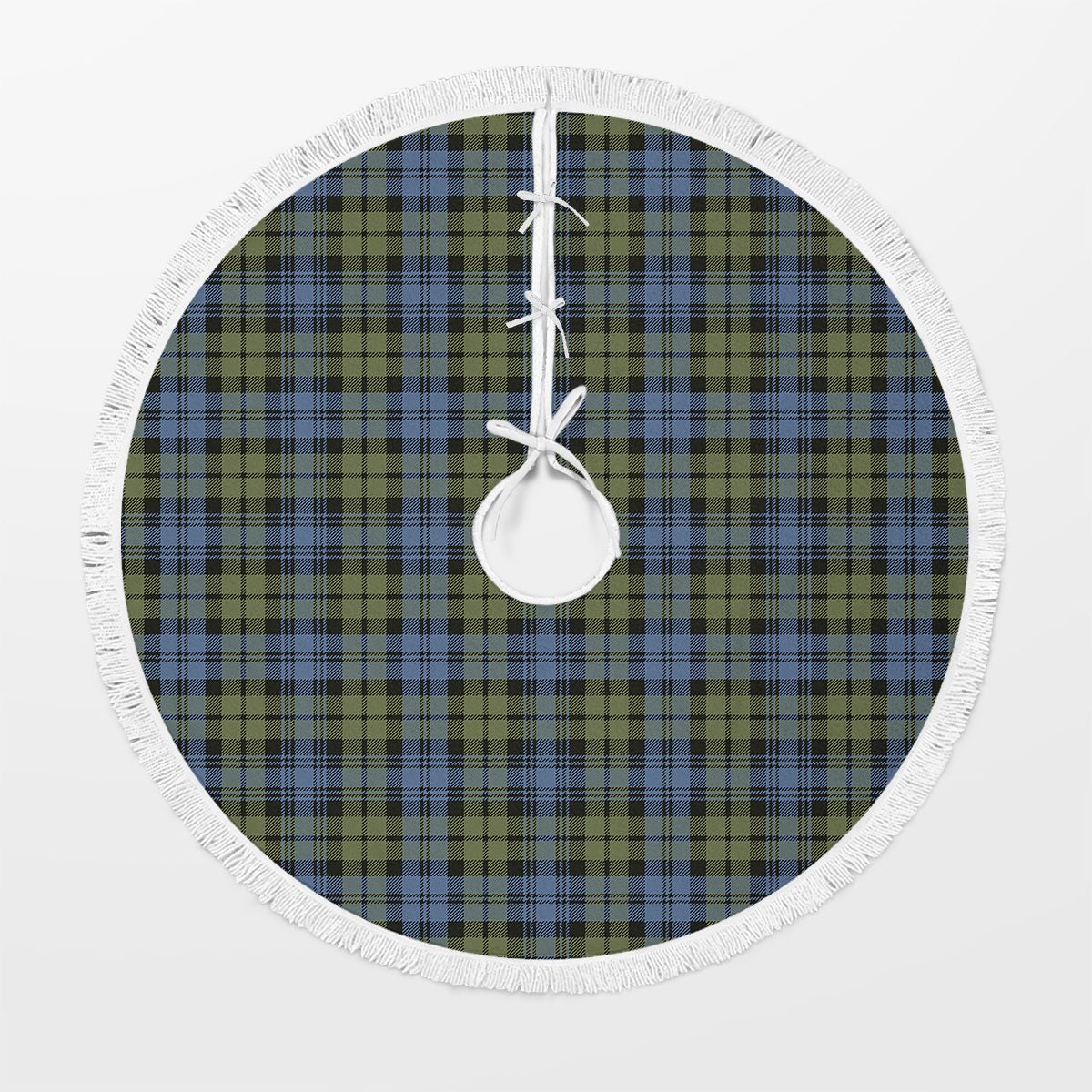 Clan Campbell Faded Tartan Christmas Tree Skirt CM10 Campbell Faded Tartan Tartan Christmas   