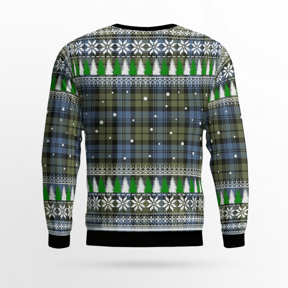 Clan Campbell Faded Tartan Christmas Ugly Sweater ZL49 Campbell Faded Tartan Tartan Ugly Sweater   