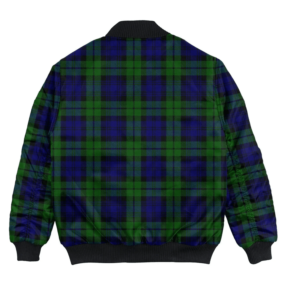 Clan Campbell Modern Tartan Bomber Jacket OD78 Campbell Modern Tartan Tartan Bomber Jacket   