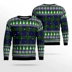 Clan Campbell Modern Tartan Christmas Ugly Sweater KV95 Campbell Modern Tartan Tartan Ugly Sweater   
