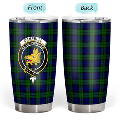 Clan Campbell Modern Tartan Crest Tumbler XJ77 Clan Campbell Tartan Today   