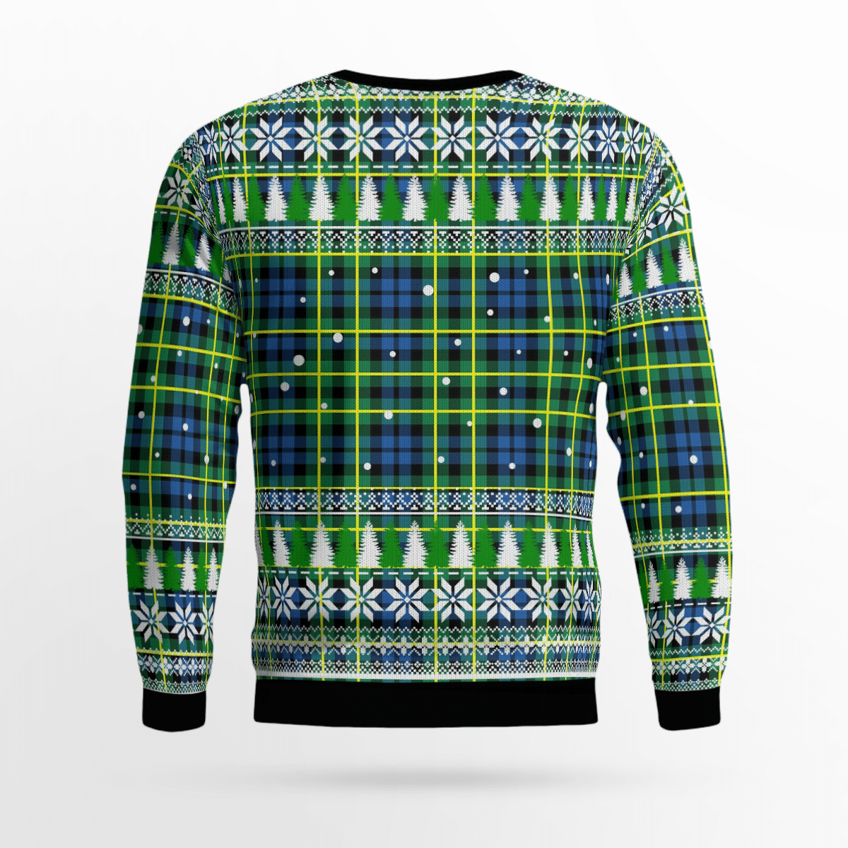 Clan Campbell of Breadalbane Ancient Tartan Christmas Ugly Sweater KJ63 Campbell of Breadalbane Ancient Tartan Tartan Ugly Sweater   