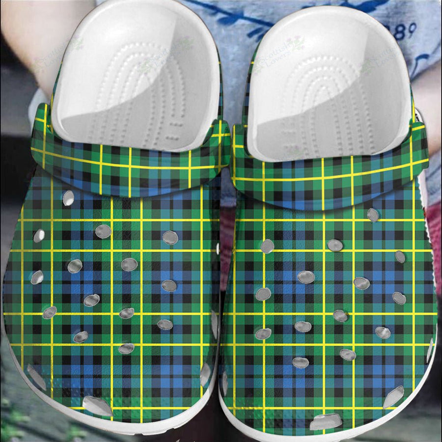 Clan Campbell of Breadalbane Ancient Tartan Clogs Classic