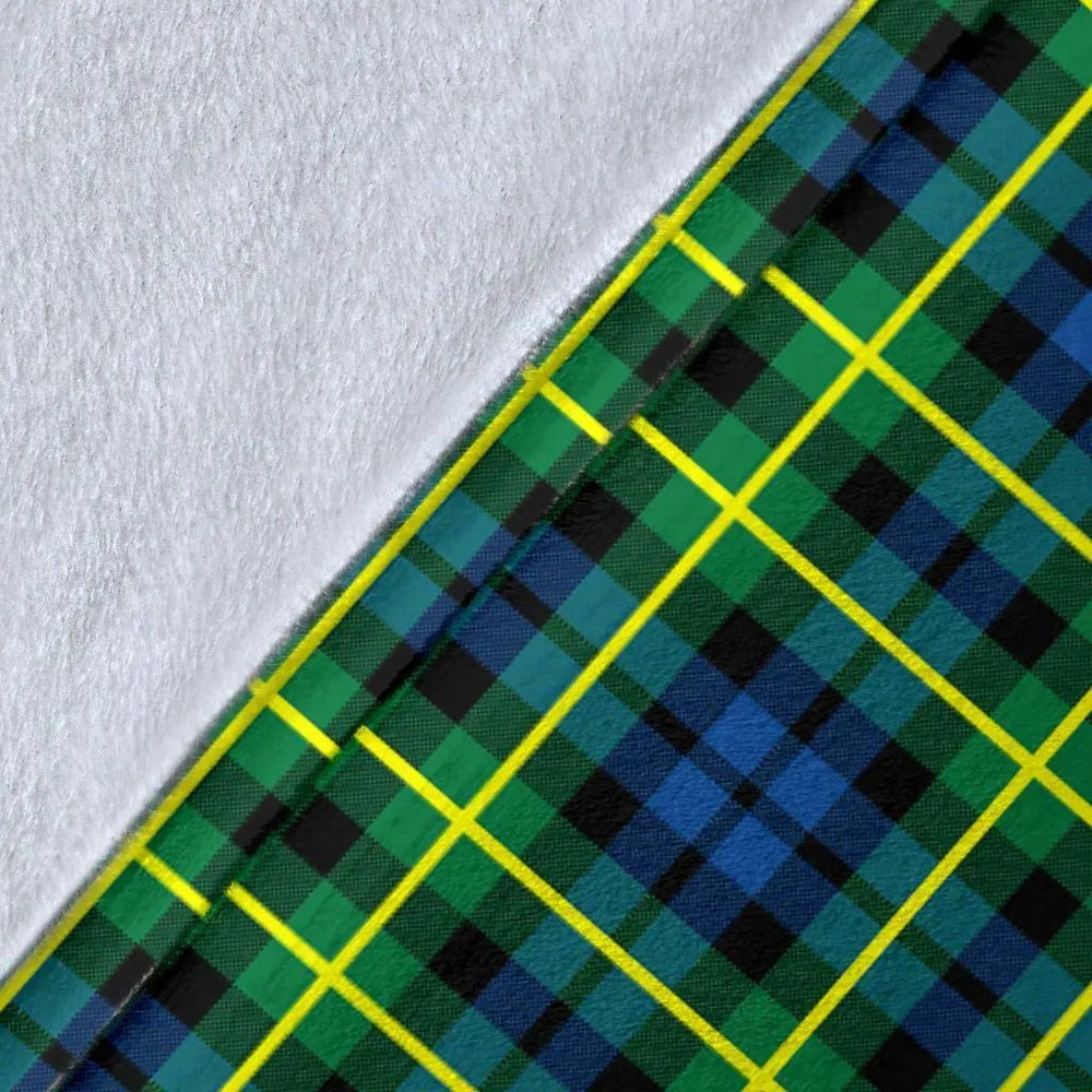 Clan Campbell of Breadalbane Ancient Tartan Crest Blanket Wave Style LM96 Clan Campbell of Breadalbane Tartan Today   