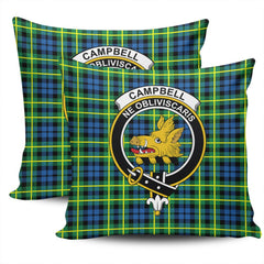 Clan Campbell of Breadalbane Ancient Tartan Crest Pillow Cover CI23 Clan Campbell of Breadalbane Tartan Today   