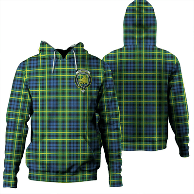 Clan Campbell of Breadalbane Ancient Tartan Hoodie Crest