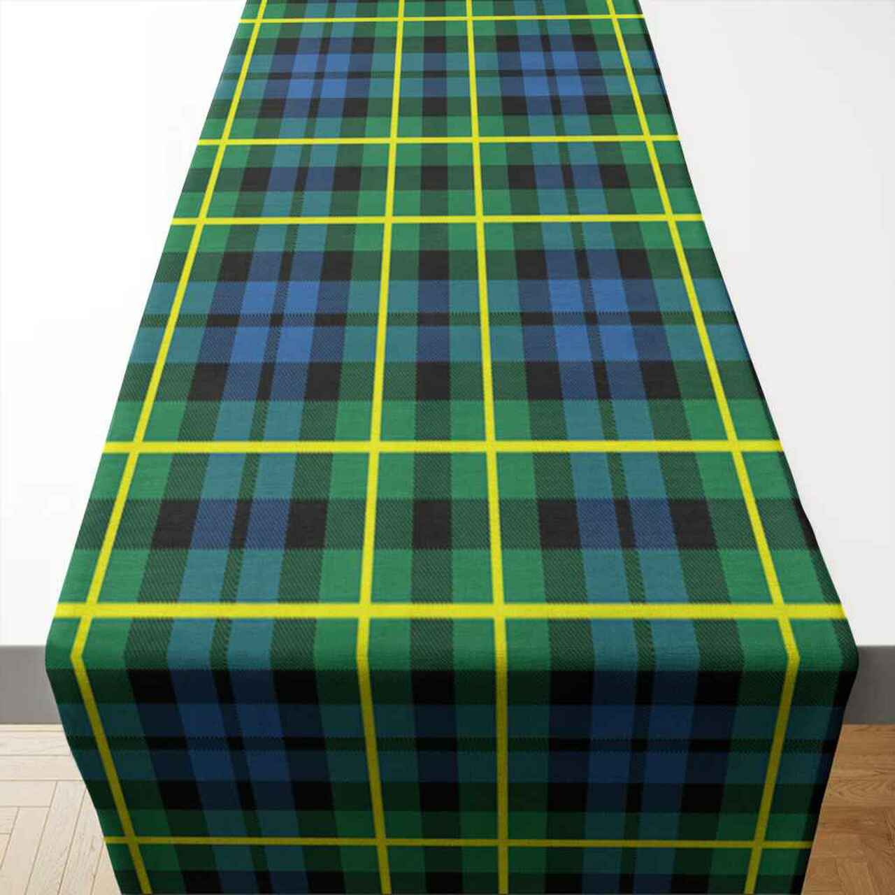 Clan Campbell of Breadalbane Ancient Tartan Table Runner Cotton VS75 Campbell of Breadalbane Ancient Tartan Tartan Table Runner   