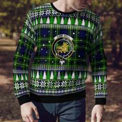 Clan Campbell of Breadalbane Modern Crest Tartan Christmas Ugly Sweater LC43 Campbell of Breadalbane Modern Crest Tartan Tartan Ugly Sweater   