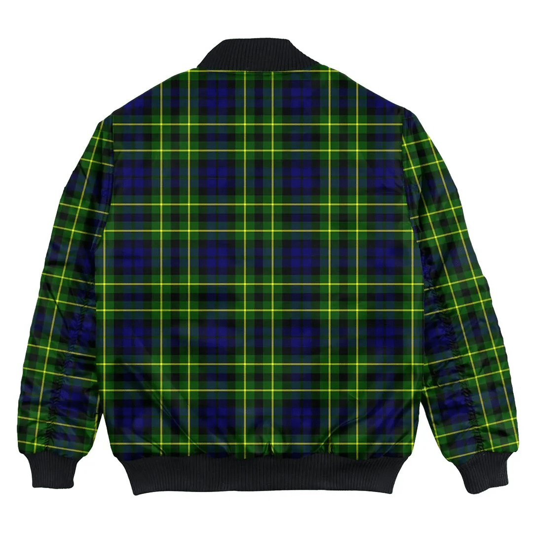 Clan Campbell of Breadalbane Modern Tartan Bomber Jacket QV16 Campbell of Breadalbane Modern Tartan Tartan Bomber Jacket   