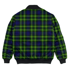Clan Campbell of Breadalbane Modern Tartan Bomber Jacket QV16 Campbell of Breadalbane Modern Tartan Tartan Bomber Jacket   