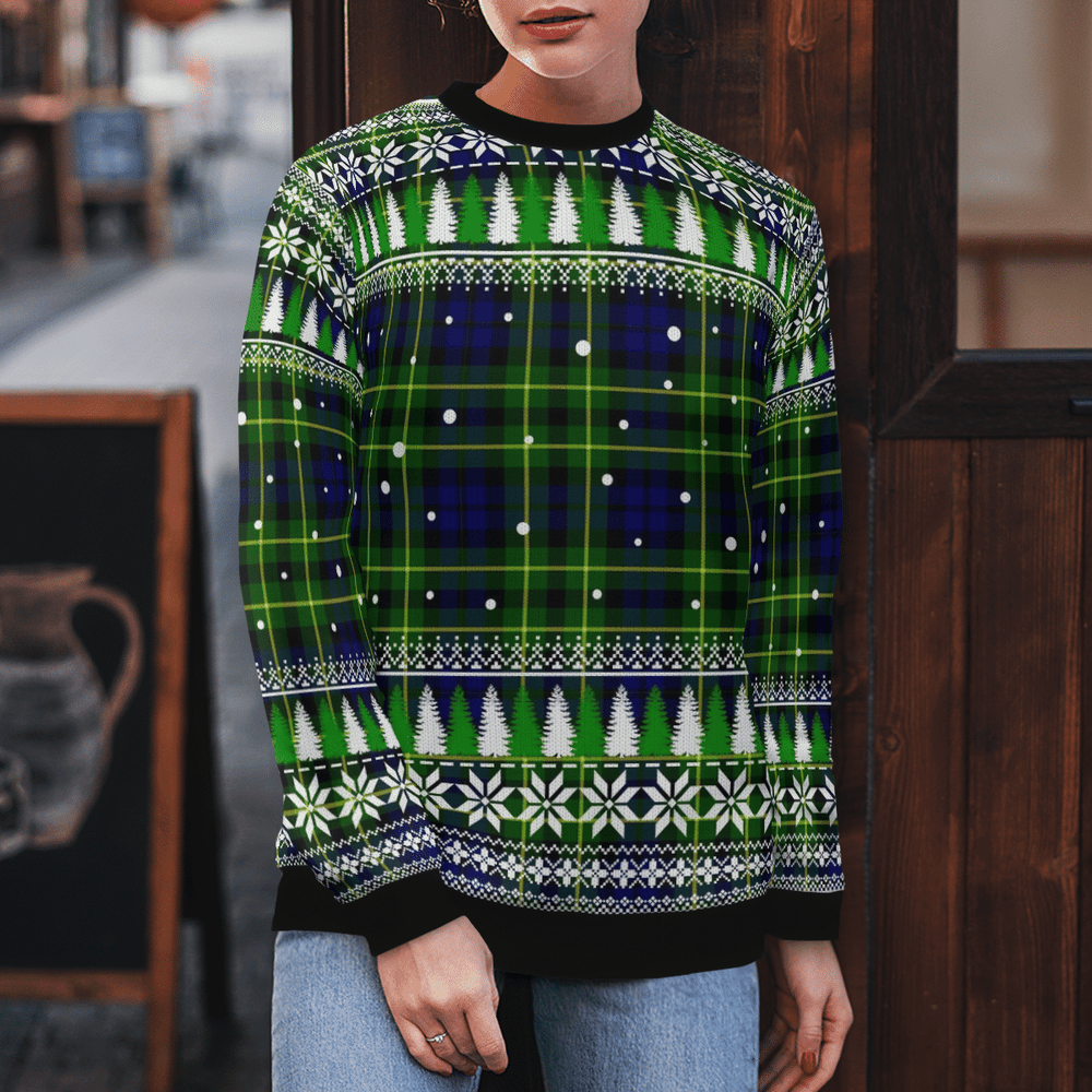 Clan Campbell of Breadalbane Modern Tartan Christmas Ugly Sweater RJ97 Campbell of Breadalbane Modern Tartan Tartan Ugly Sweater   