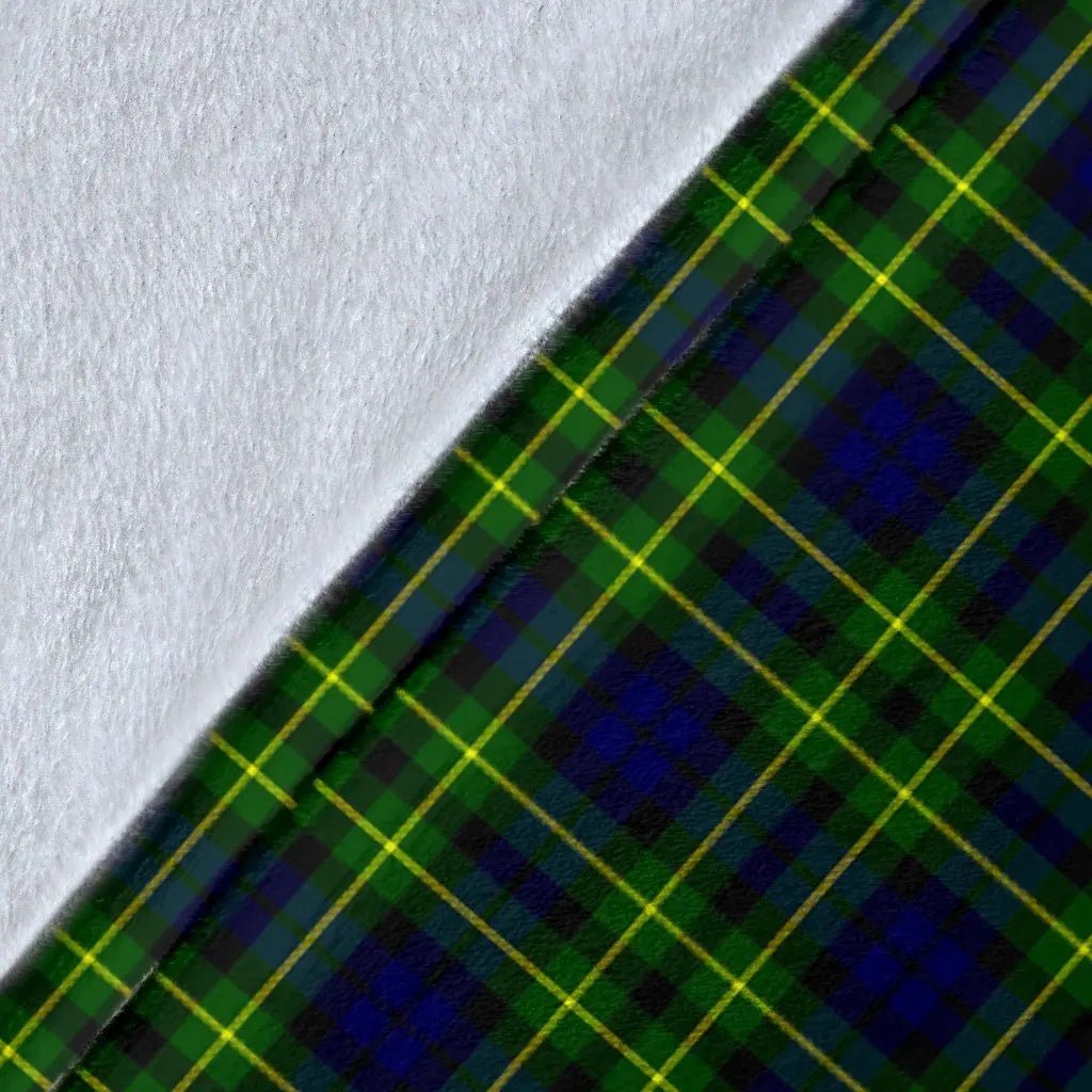 Clan Campbell of Breadalbane Modern Tartan Crest Blanket Wave Style AN93 Clan Campbell of Breadalbane Tartan Today   