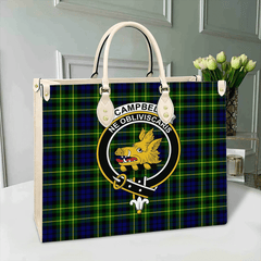 Clan Campbell Of Breadalbane Modern Tartan Crest Leather Bag XM75 Clan Campbell of Breadalbane Tartan Today   