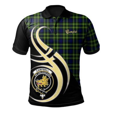 Clan Campbell of Breadalbane Modern Tartan Polo Shirt - Believe In Me Style