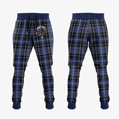 Clan Clark Tartan Crest Jogger Sweatpants