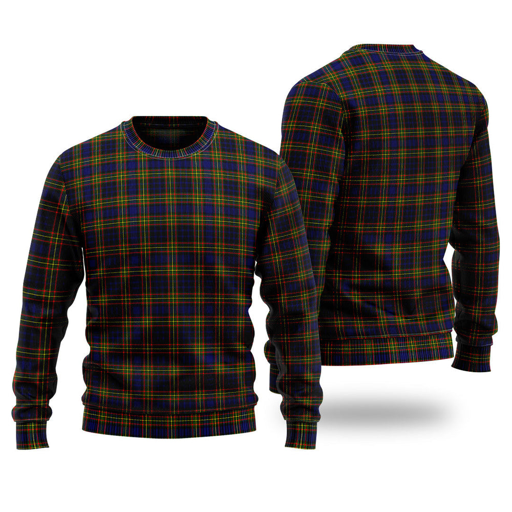 Clan Clelland Modern Tartan Christmas Ugly Sweater QX68 Clelland Modern Tartan Tartan Sweater   