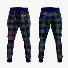 Clan Colquhoun Modern Tartan Crest Jogger Sweatpants LN36 Clan Colquhoun Tartan Today   