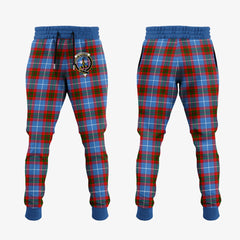 Clan Congilton Tartan Crest Jogger Sweatpants FL64 Clan Hall Tartan Today   