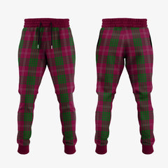 Clan Crawford Tartan Crest Jogger Sweatpants XV25 Clan Crawford Tartan Today   