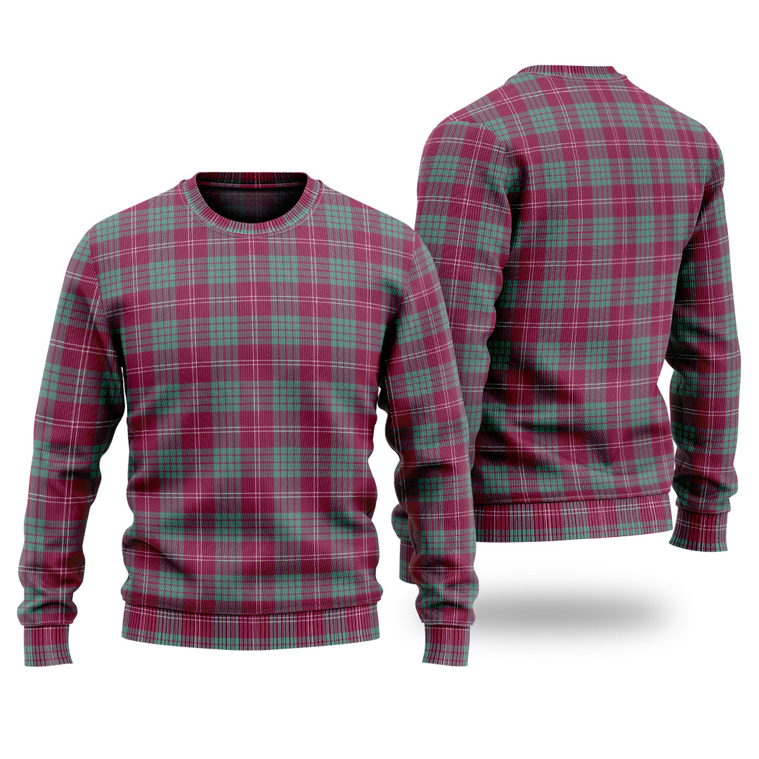 Clan Crawford Ancient Of NewZealand Tartan Christmas Ugly Sweater QB69 Crawford Ancient Of NewZealand Tartan Tartan Sweater   