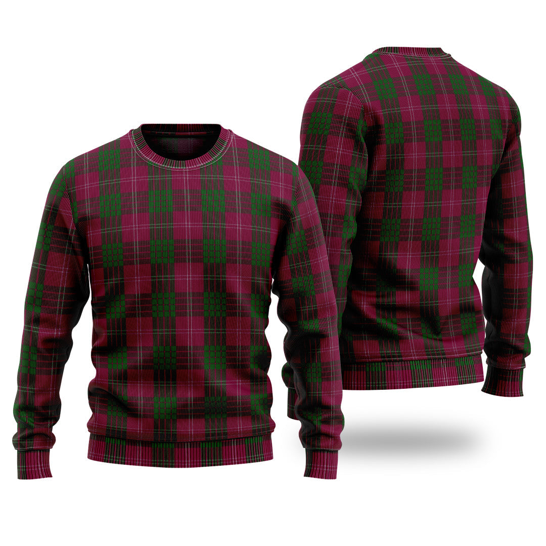 Clan Crawford Of NewZealand Tartan Christmas Ugly Sweater XH51 Crawford Of NewZealand Tartan Tartan Sweater   