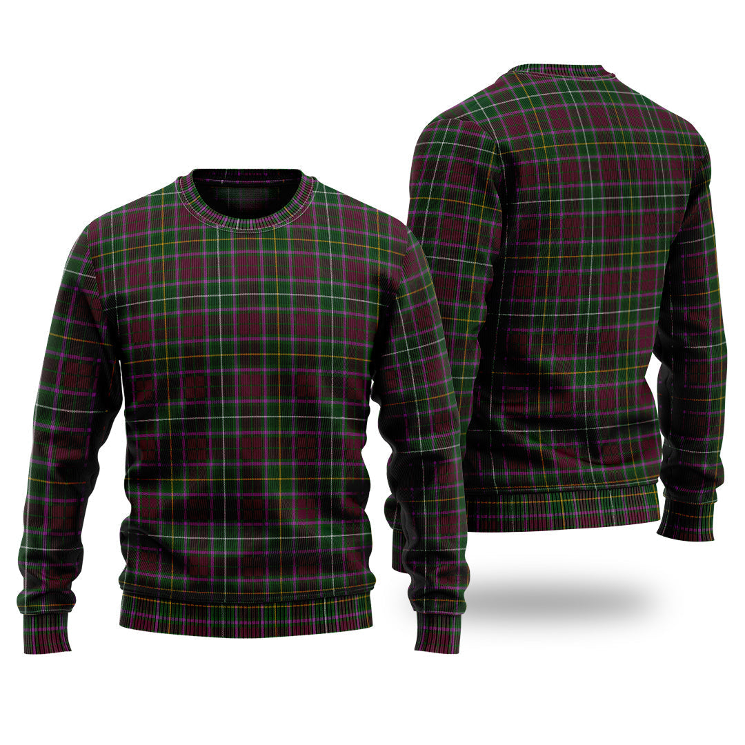 Clan Crosbie Red Tartan Christmas Ugly Sweater LC64 Crosbie Red Tartan Tartan Sweater   