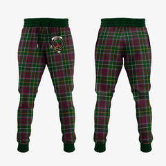 Clan Crosbie Tartan Crest Jogger Sweatpants WV97 Clan Crosbie Tartan Today   