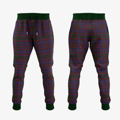 Clan Cumming Tartan Crest Jogger Sweatpants SS79 Clan Cumming Tartan Today   