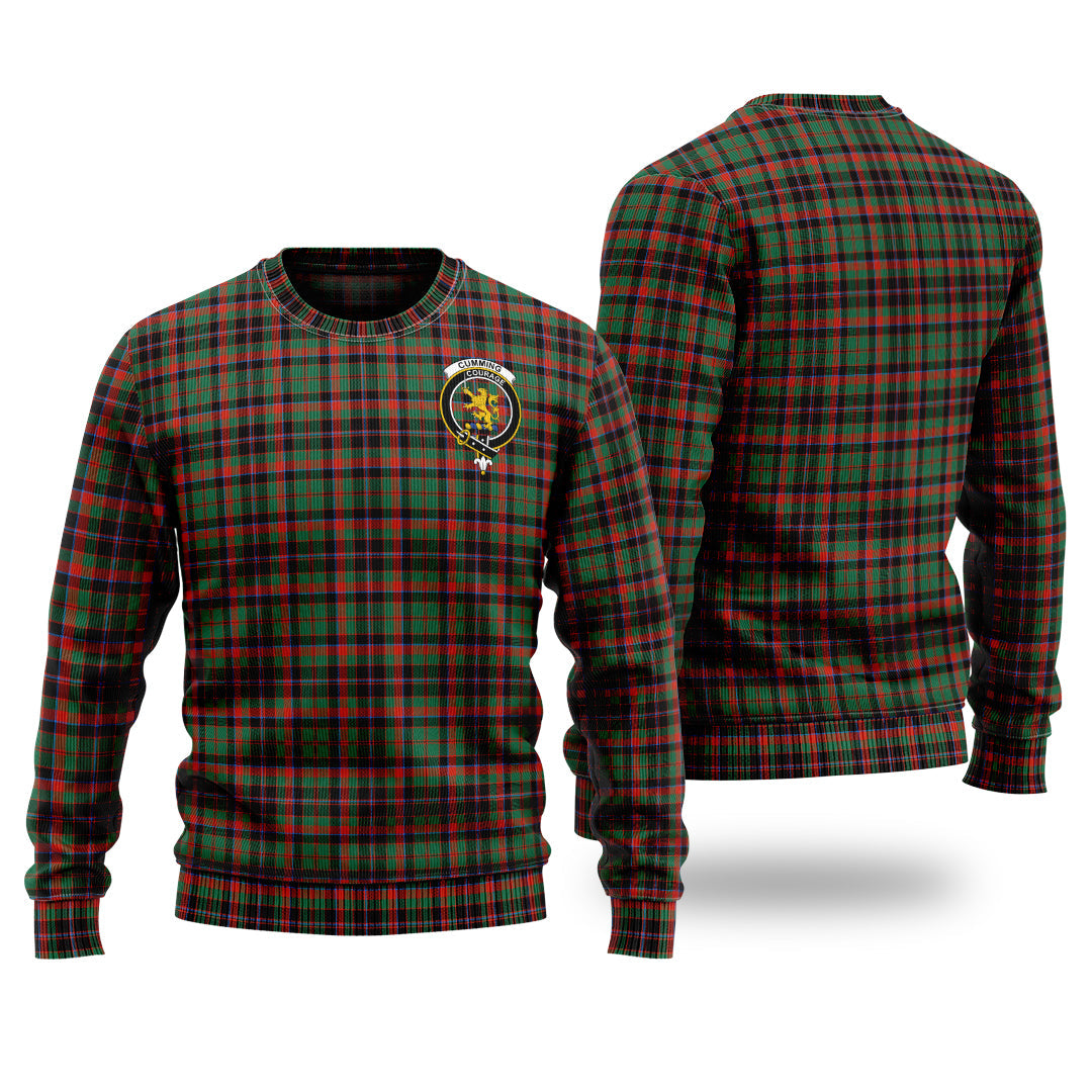 Clan Cumming Hunting Ancient Tartan Christmas Ugly Sweater EH63 Cumming Hunting Ancient Tartan Tartan Sweater   
