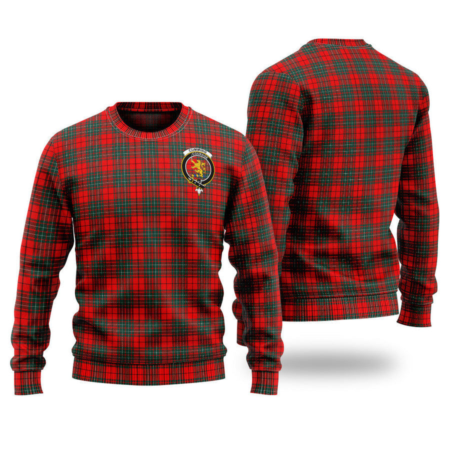 Clan Cumming Modern Tartan Christmas Ugly Sweater ZB99 Cumming Modern Tartan Tartan Sweater   