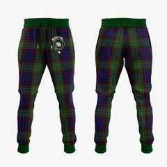 Clan Cunningham Hunting Tartan Crest Jogger Sweatpants QX43 Clan Cunningham Tartan Today   