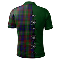 Clan Cunningham Hunting Tartan Polo Shirt - Lion Rampant And Celtic Thistle Style XK41 Cunningham Hunting Tartan Tartan Polo   