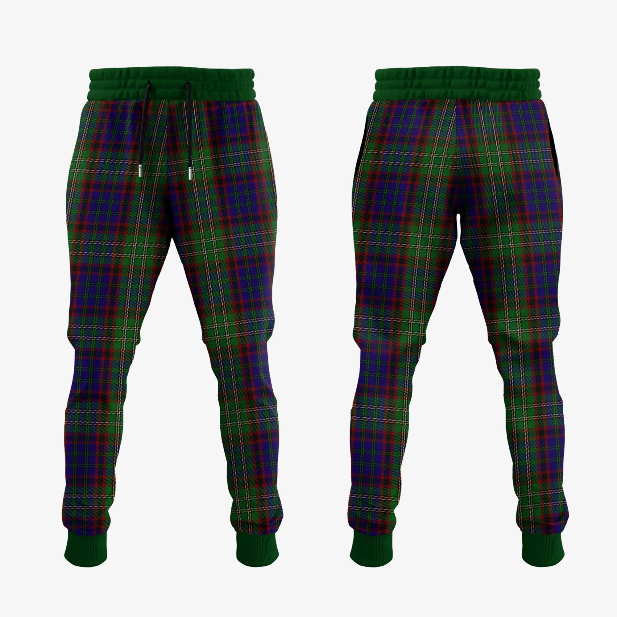Clan Cunningham Hunting Tartan Crest Jogger Sweatpants QX43 Clan Cunningham Tartan Today   