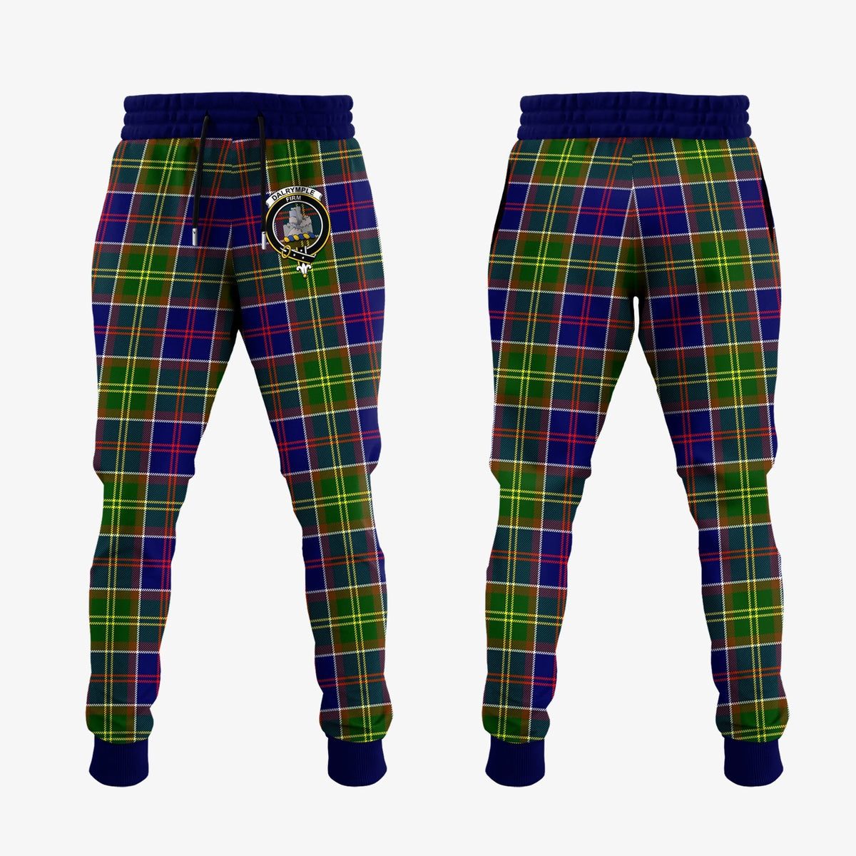 Clan Dalrymple Tartan Crest Jogger Sweatpants LF93 Clan Dalrymple Tartan Today   