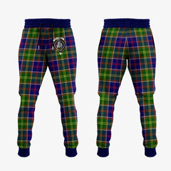 Clan Dalrymple Tartan Crest Jogger Sweatpants LF93 Clan Dalrymple Tartan Today   