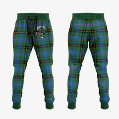 Clan Davidson Ancient Tartan Crest Jogger Sweatpants NU88 Clan Davidson Tartan Today   