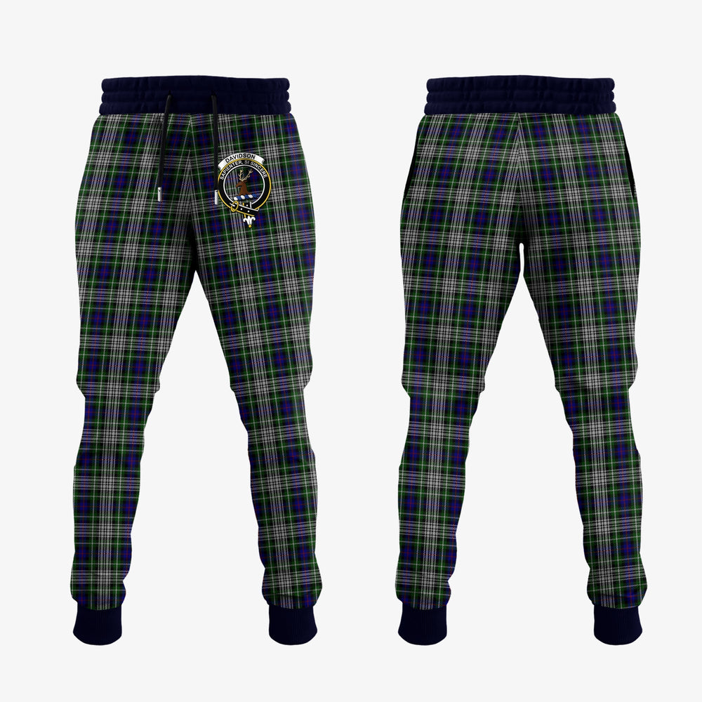 Clan Davidson Of Tulloch Dress Tartan Crest Jogger Sweatpants TU24 Clan Davidson Tartan Today   