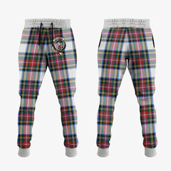 Clan Dennistoun Tartan Crest Jogger Sweatpants PO66 Clan Dennistoun Tartan Today   
