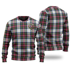 Clan Dennistoun Tartan Christmas Ugly Sweater WI55 Dennistoun Tartan Tartan Sweater   