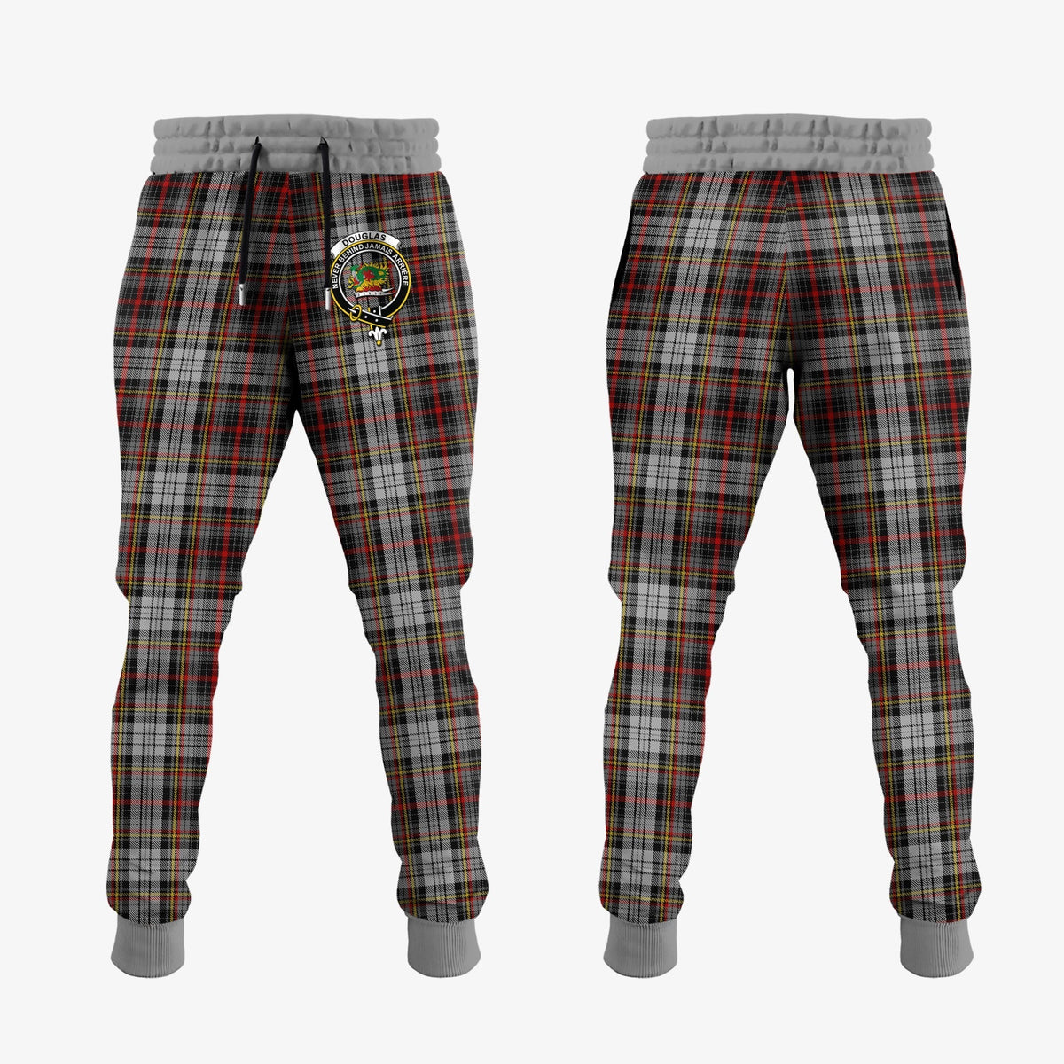 Clan Douglas Ancient Dress Tartan Crest Jogger Sweatpants PF83 Clan Douglas Tartan Today   