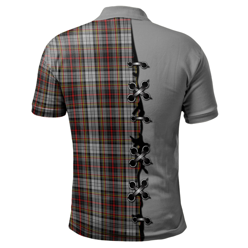 Clan Douglas Ancient Dress Tartan Polo Shirt - Lion Rampant And Celtic Thistle Style ZS87 Douglas Ancient Dress Tartan Tartan Polo   
