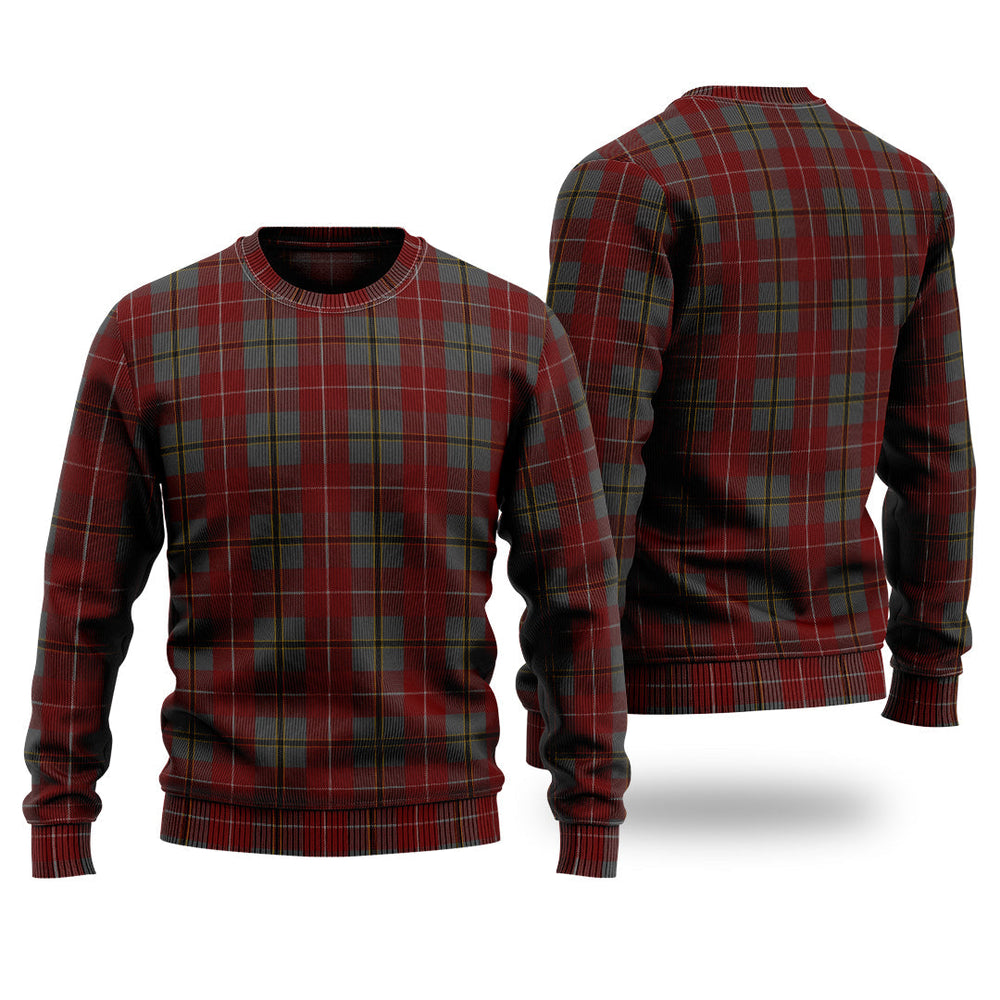 Clan Douglas Ancient Red Tartan Christmas Ugly Sweater SA38 Douglas Ancient Red Tartan Tartan Sweater   